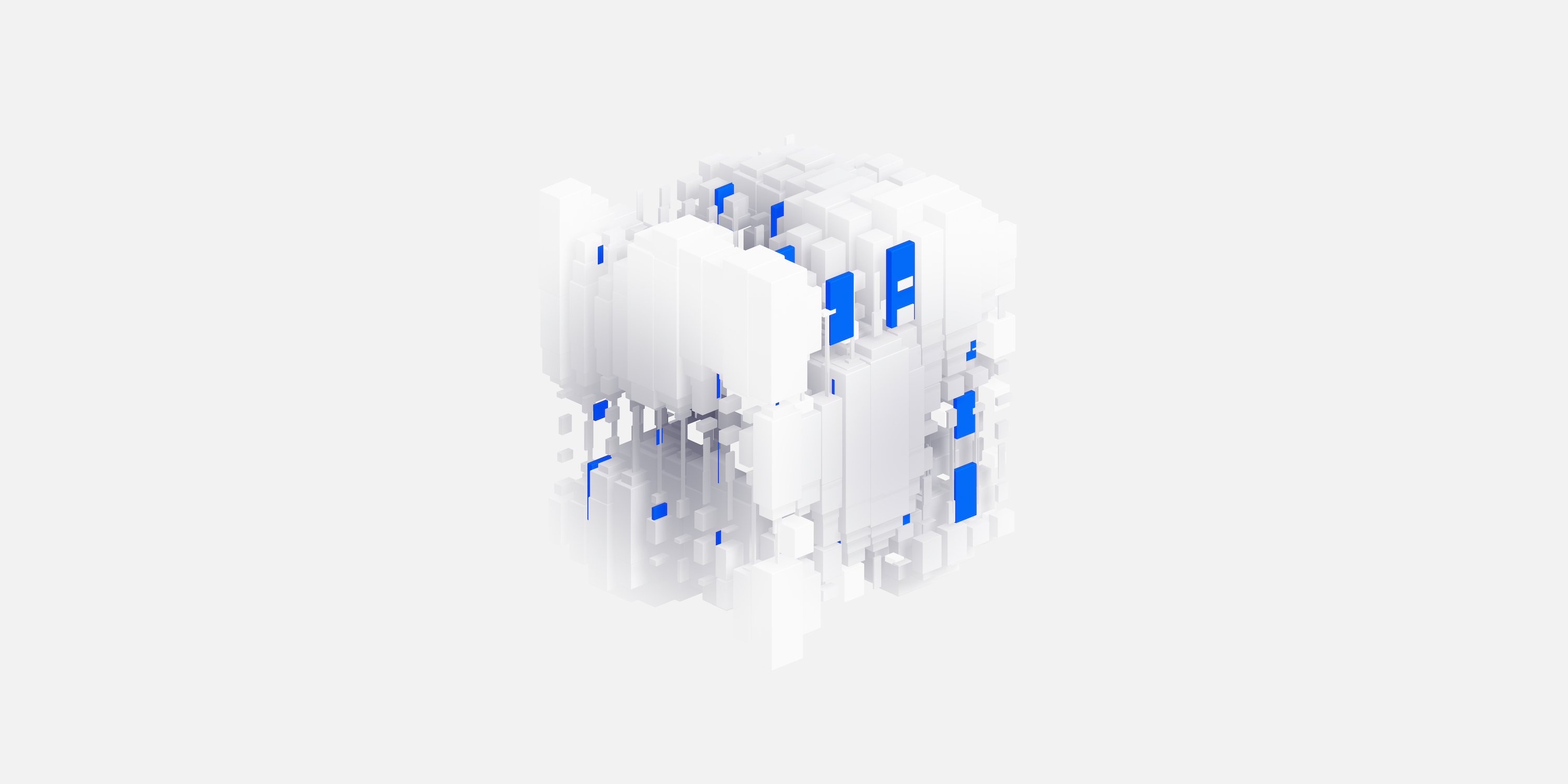 Abstract cube animation